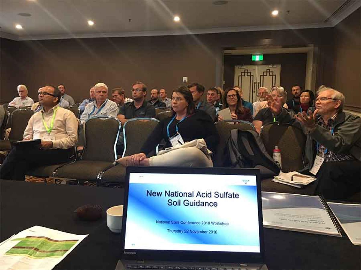 Workshop on New National Acid Sulfate Soil Guidance Material