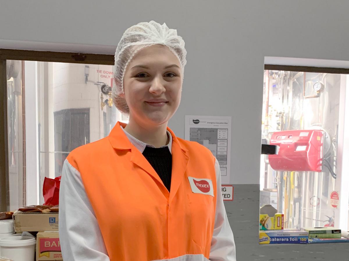Food science graduate Millie