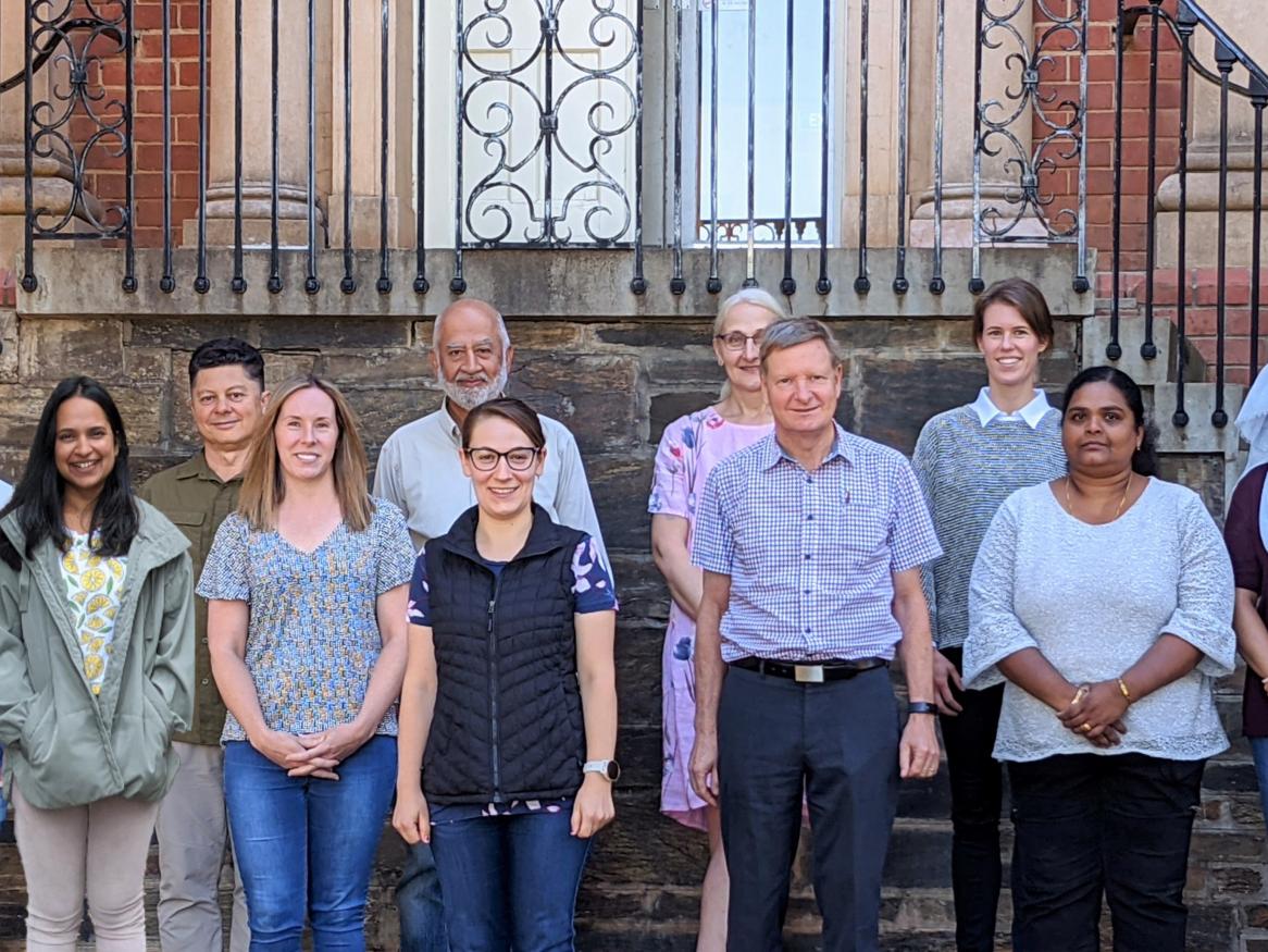 Weed science research group photo 2021