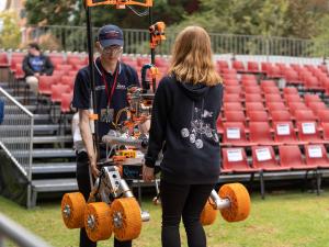 2021 Australian Rover Challenge: Monash Rover on the field