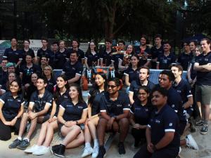 2022 Australian Rover Challenge: Monash Nova Rover team during photos at Closing Event