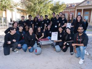 2021 Australian Rover Challenge: RMIT rover and team
