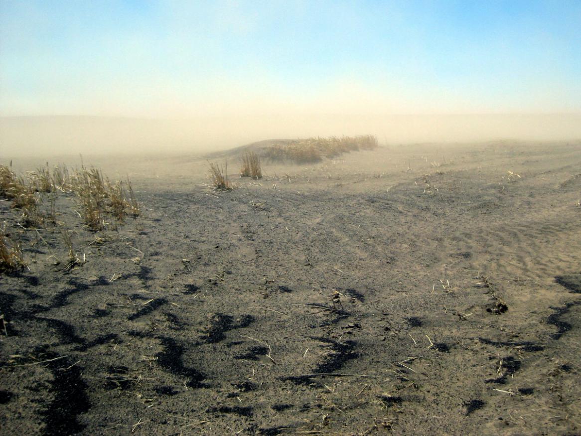 Sediment transport in fire-affected agricultural landscapes