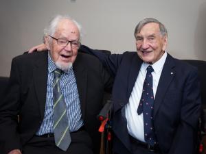 Dr Tony Ryan and Emeritus professor Jack McLean, both were there at the start even before 1973