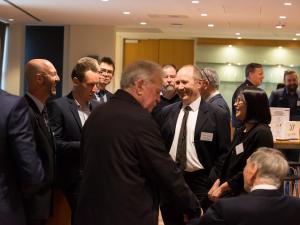 guests mingling at CASR function at the National Wine Centre Friday 23rd June 2023