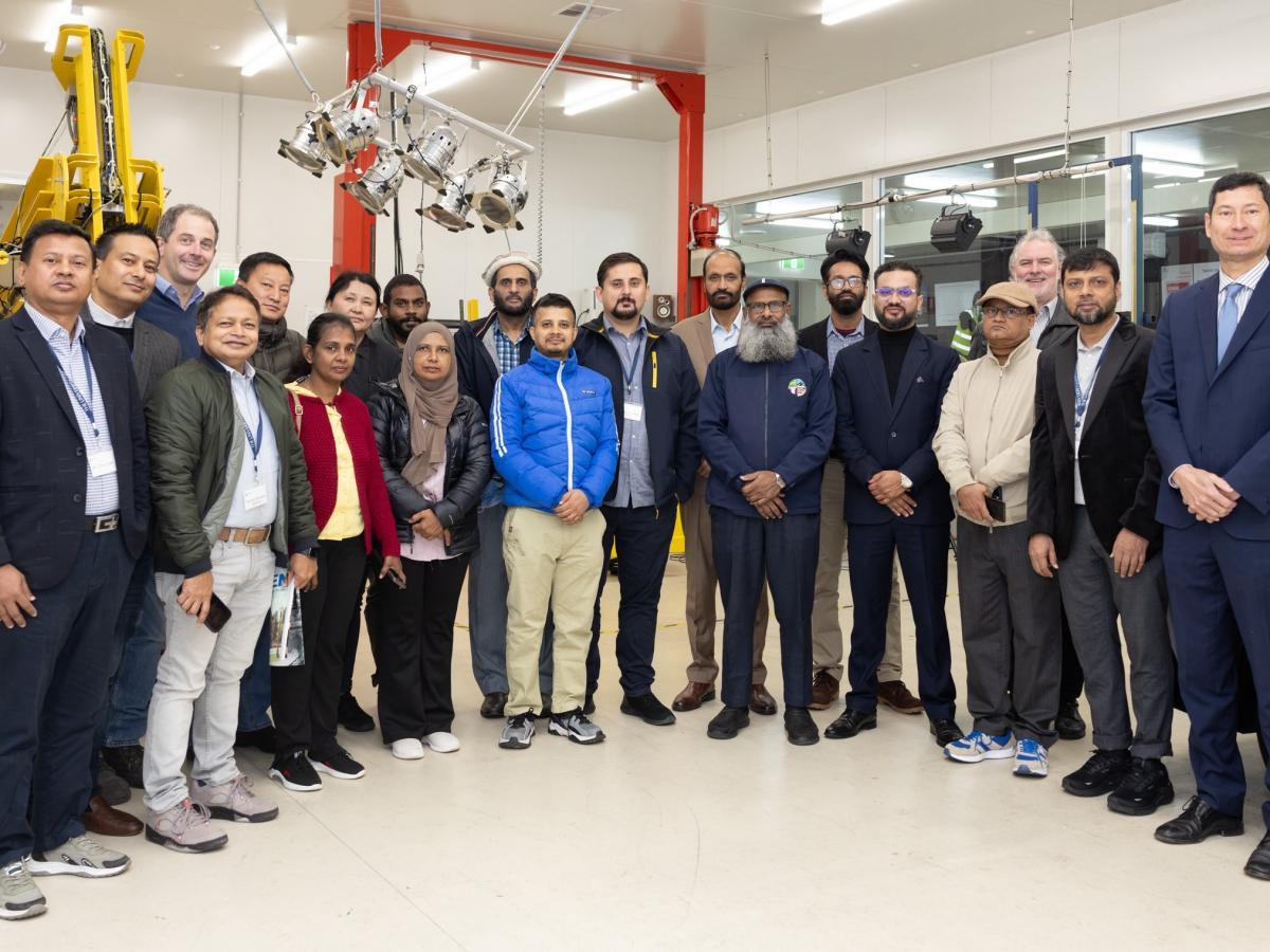 SARIC participants in CASR lab in May 2024