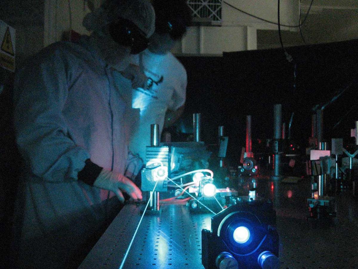 Lasers in the lab