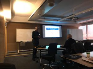 Mathai Varghese at the Workshop opening