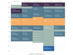 Workshop: Index theory - Schedule