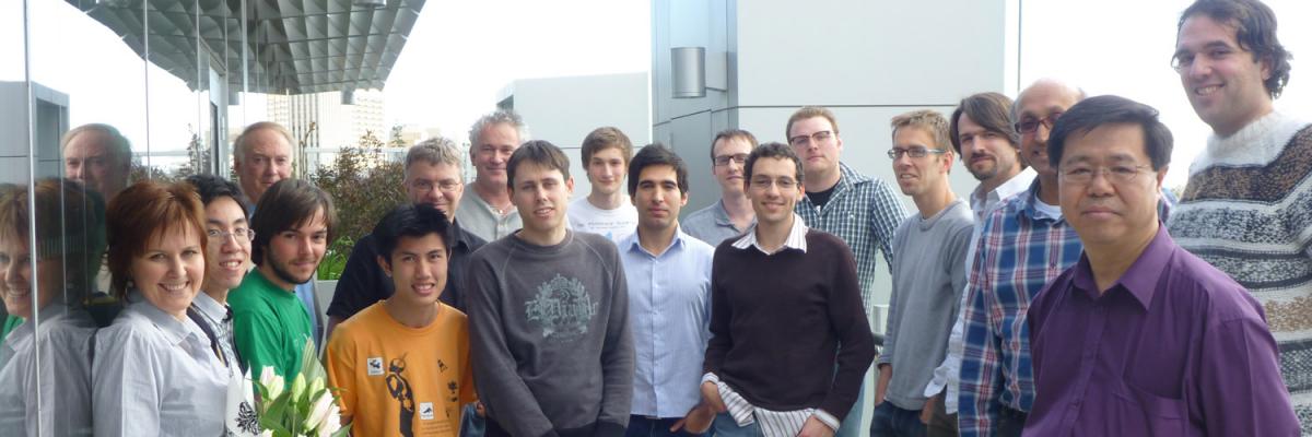 Workshop: Group-Valued Moment Maps with Applications to Mathematics and Physics - Group photo