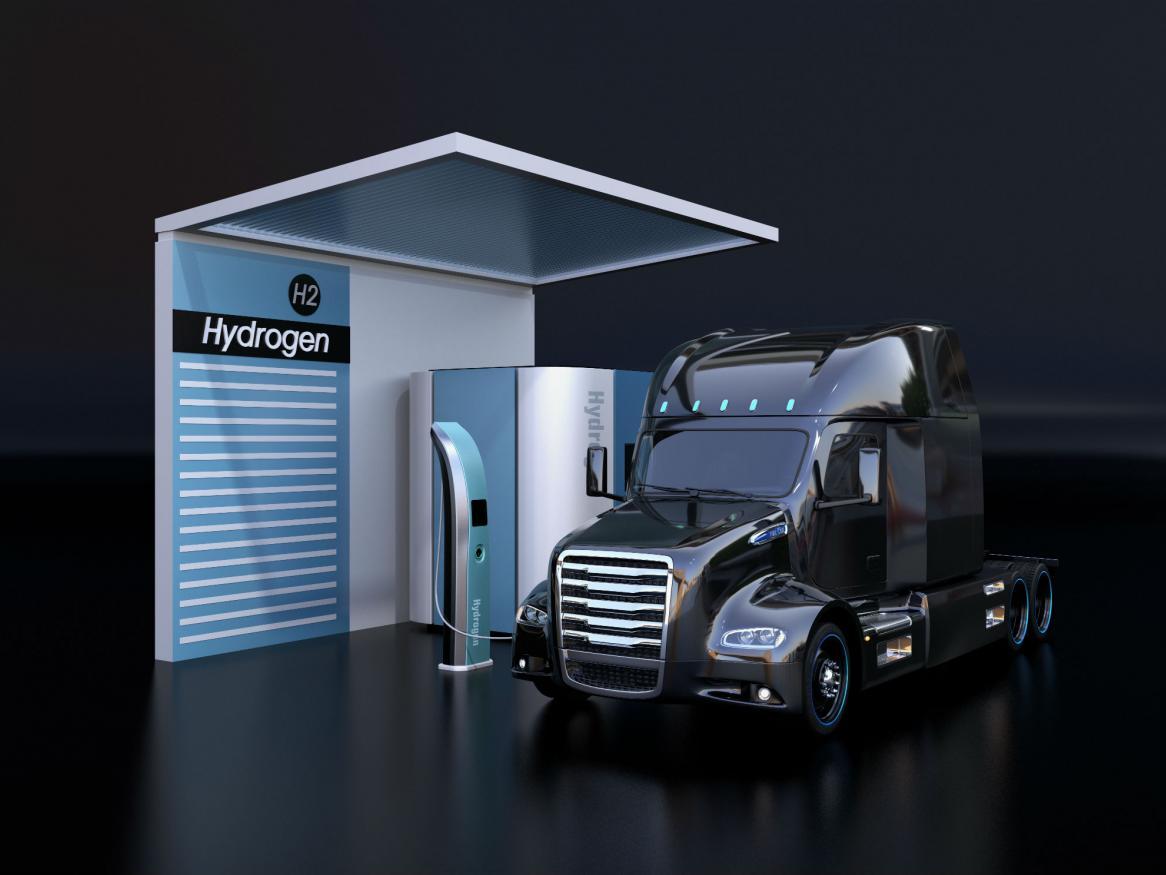 Hydrogen truck