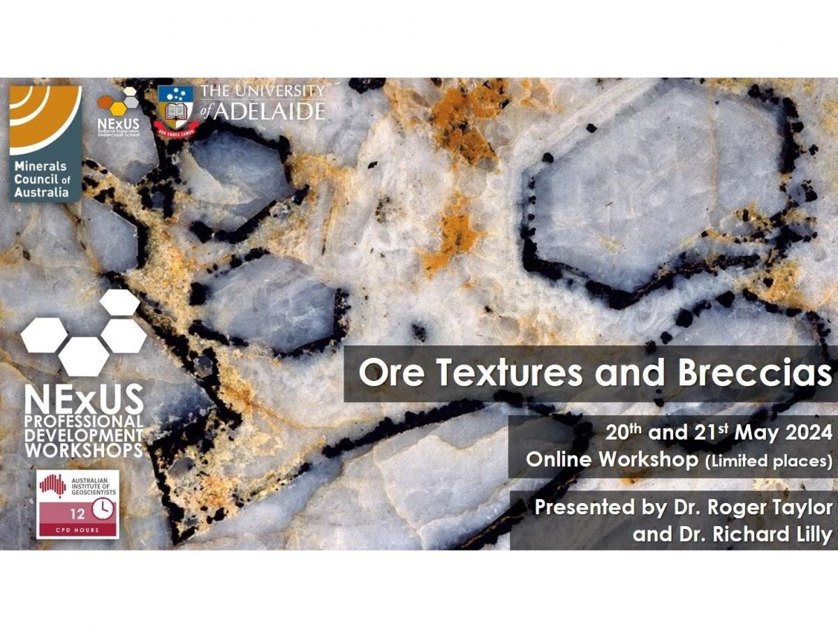 Ore Textures and Breccias flyer