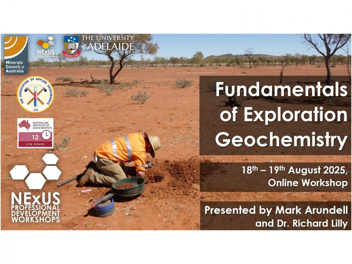 Fundamentals of Exploration Geochemistry flyer