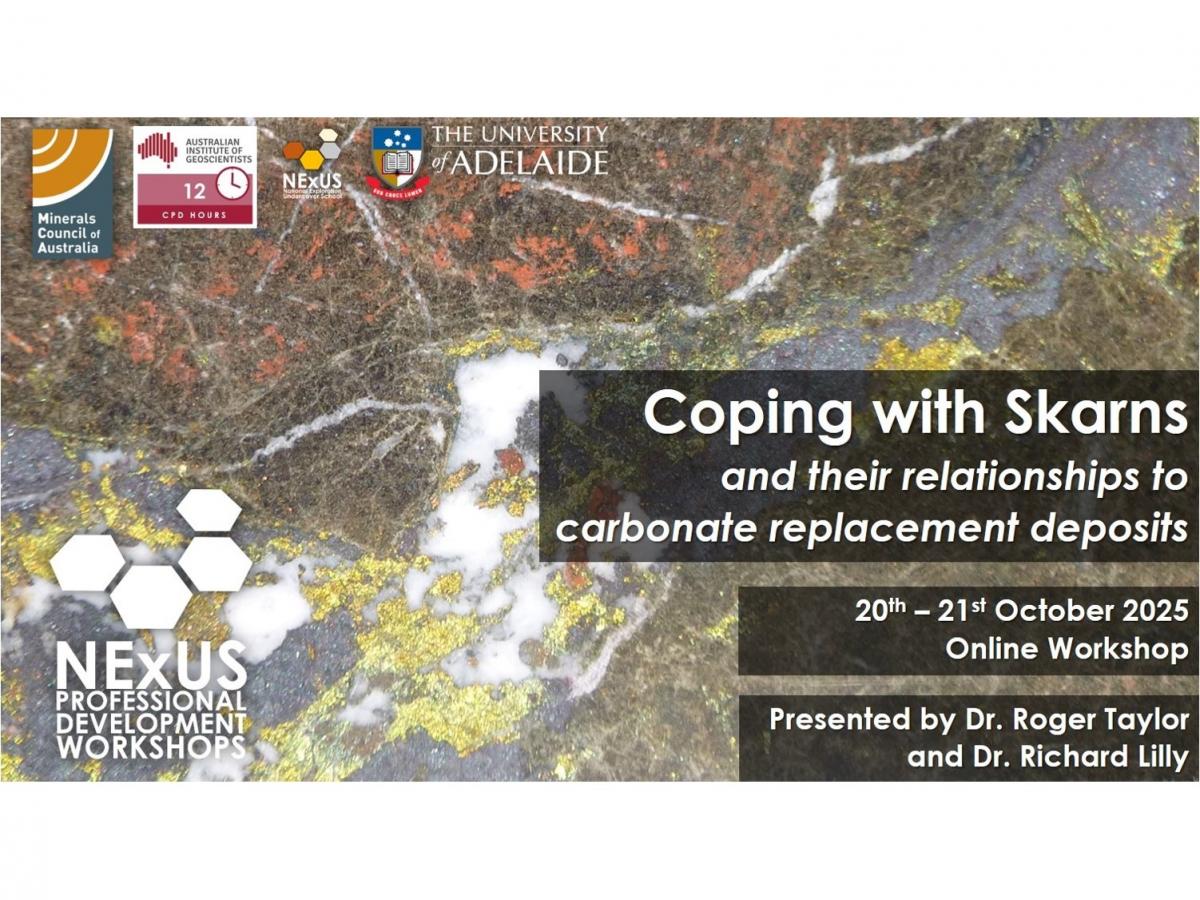 Coping with skarns and their relationships to carbonate replacement deposits FLYER