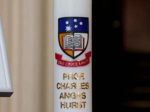 Candle gift for Angas Hurst