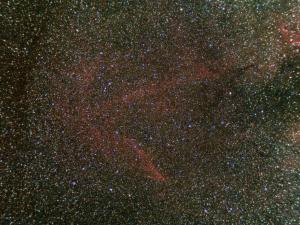 Region of Sharpless 2-51. B (30-seconds), V (30-seconds), Halpha (300-seconds), Skywatcher ED62 at f/5.6, ZWO ASI2600MM-Pro camera.