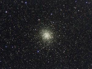 Globular cluster M22, Skywatcher ED62 at f/5.6, 40x6-second frames, uncooled ZWAO ASI178MC.