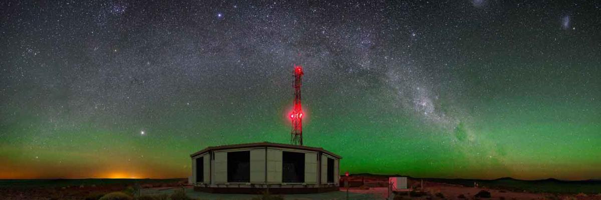 Pierre Auger Observatory image courtesy Steven Saffi