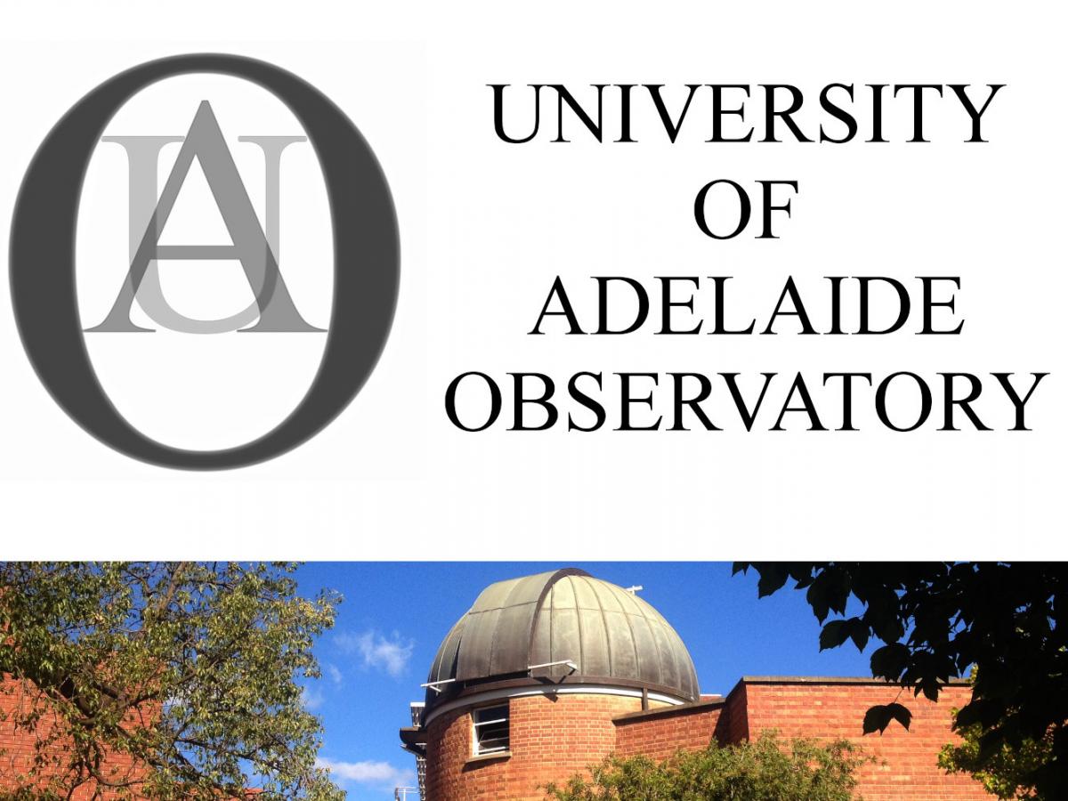 University of Adelaide Observatory banner image
