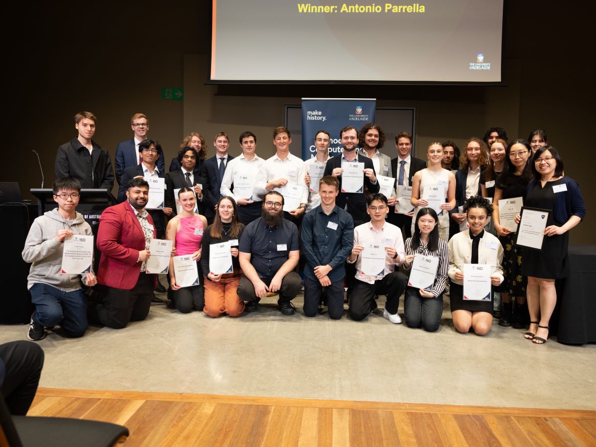 School of Computer and Mathematical Sciences 2024 prize award ceremony ...