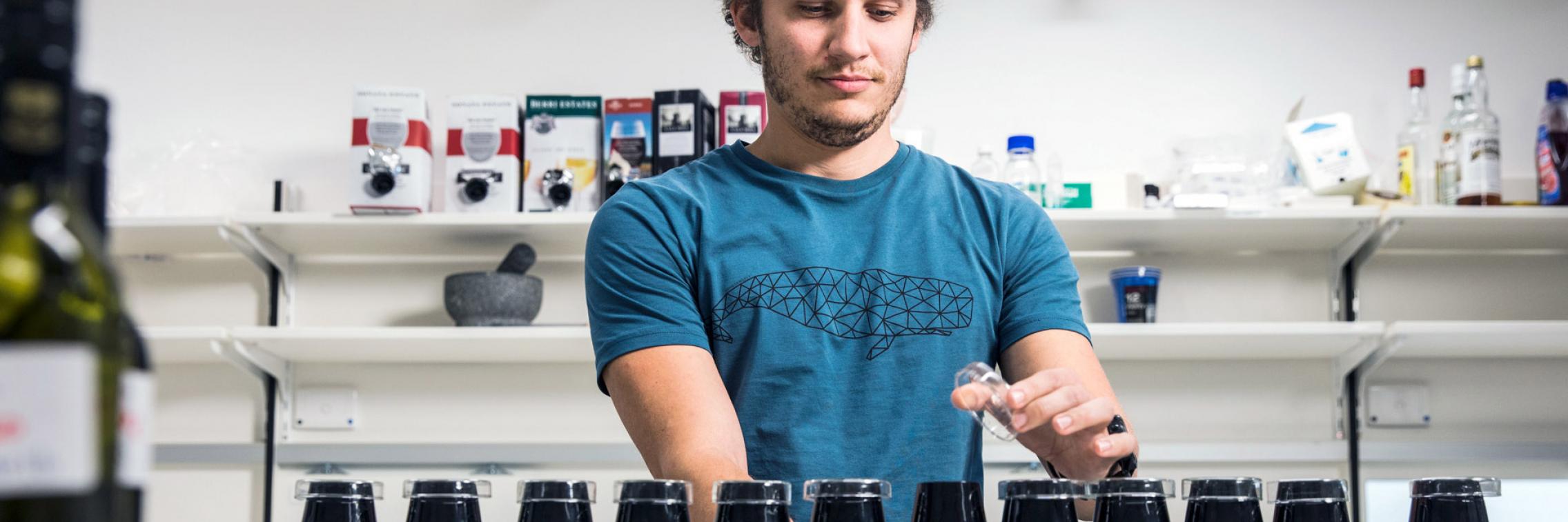 Viticulture and oenology student