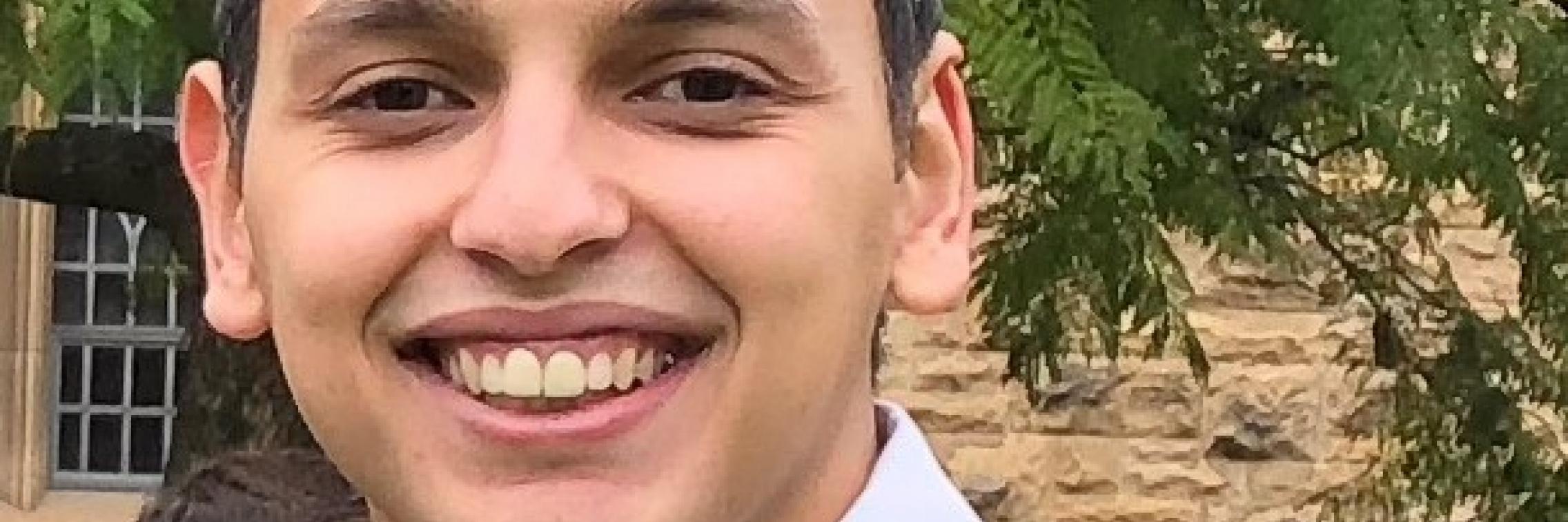 PhD student Yazan Arouri