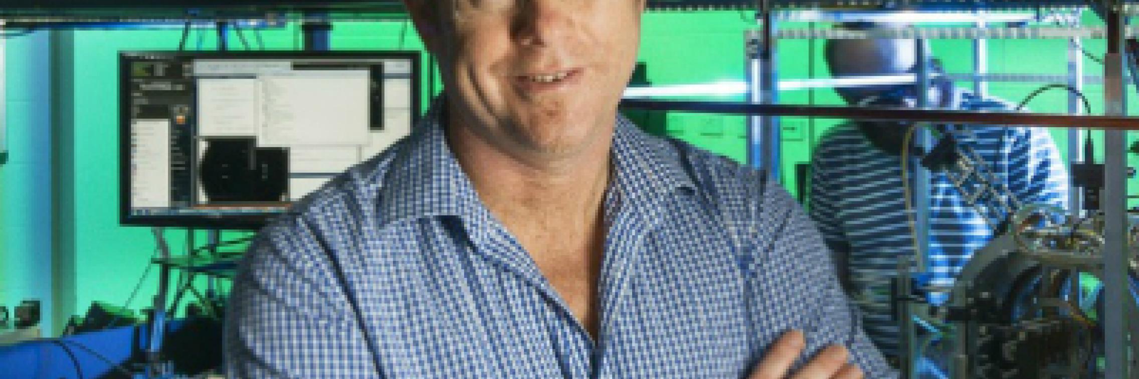 IPAS scientist Professor Andre Luiten