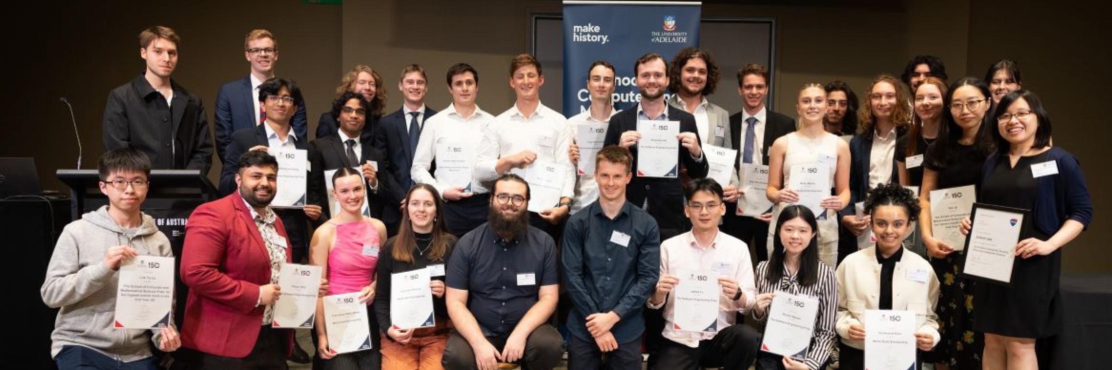 School of Computer and Mathematical Sciences 2024 prize Award ceremony