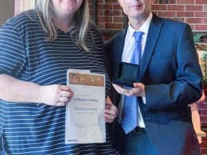 The 2019 Edith Dornwell Medal for Early Career Research Excellence is awarded to Dr Rhiannon Schilling From The School Of Agriculture, Food & Wine