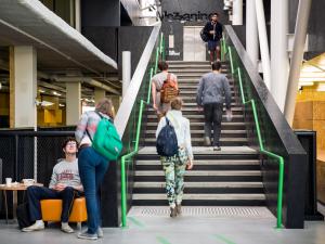 Hub Central, North Terrace campus mezzanine