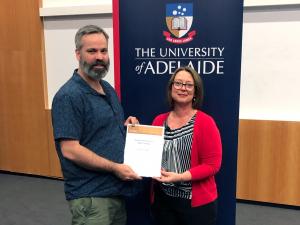 Theoretical nuclear and particle physicist Associate Professor Ross Young was awarded an Order of Merit in the 2020 Mid-Career Research category.