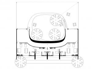 first floor plan of a building