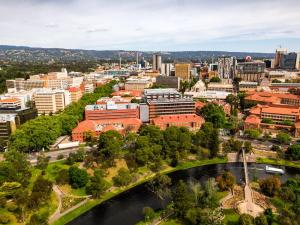 North Terrace campus aerial photograph