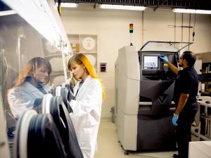 Institute for Photonics & Advanced Sensing (IPAS) research using 3D printing for the Austofix wrist plate. 