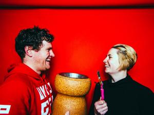 Brendan and Laura Carter - University of Adelaide science alumni and founders of Unico Zelo Wines, Applewood Distillery and Økar Amar