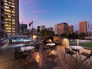 Hilton Hotel: Pool deck