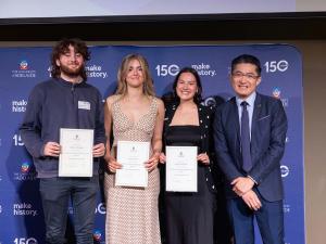 Class of 2023 engineers recognised at prize awards night