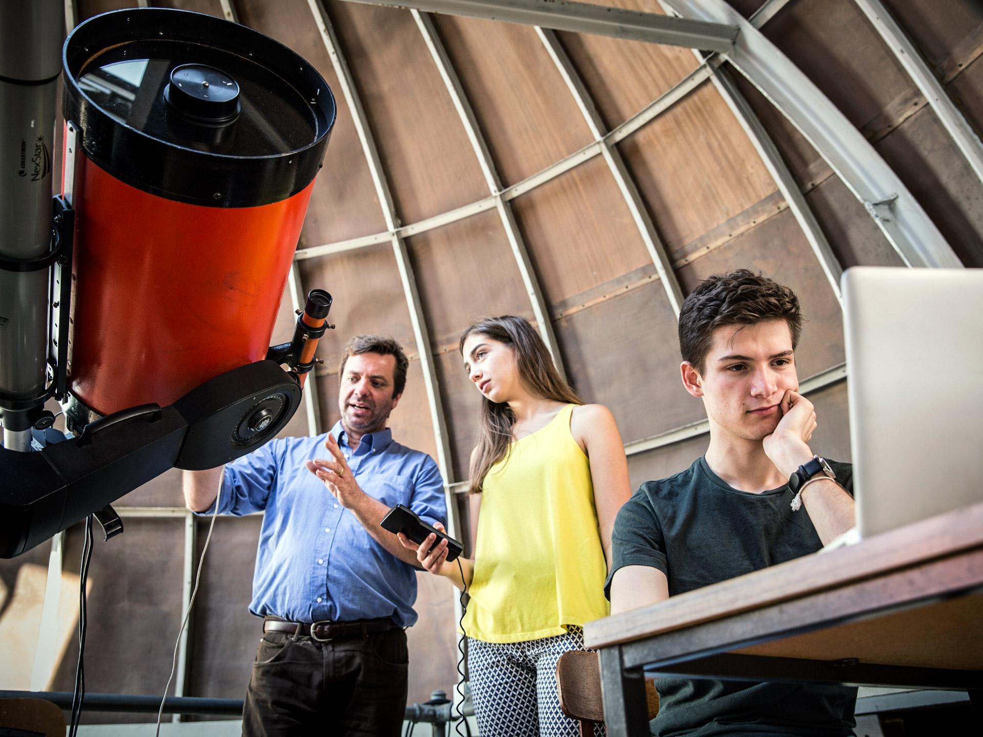 Astrophysics observatory image
