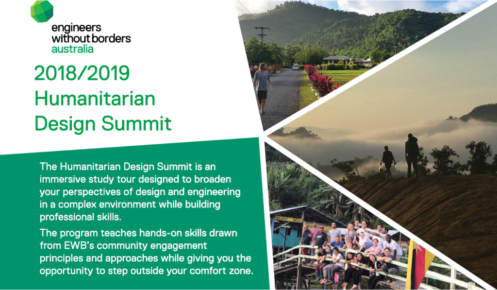Engineers Without Borders Australia Humanitarian Design Summit