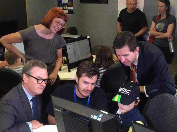 Ministers Pyne and Birmingham