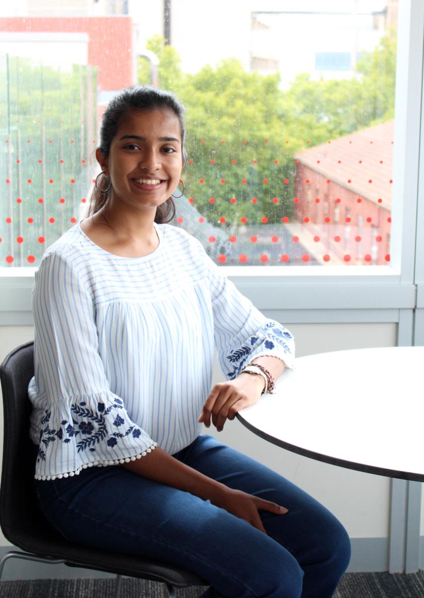 Undergraduate student Dasuni Jayawickrama