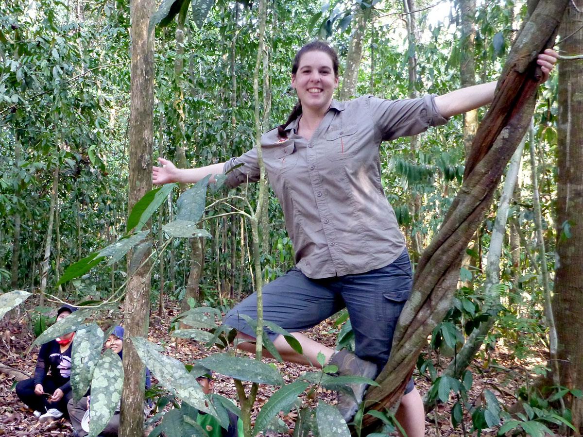 Jessie Panazzolo, the founder of Lonely Conservationists