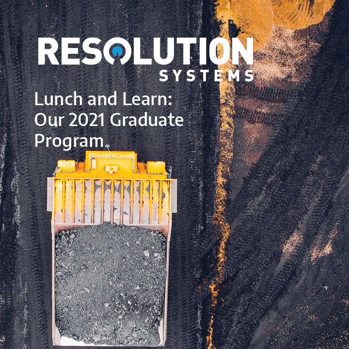 Lunch and learn: Our 2021 Graduate program. Picture shows a truck photographed from above