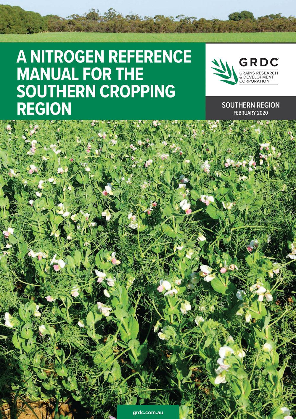 Nitrogen Reference Manual For The Southern Cropping Region