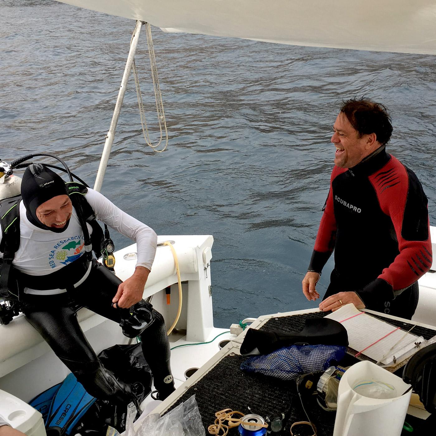 Ecology and evolution series - Sean Connell diving