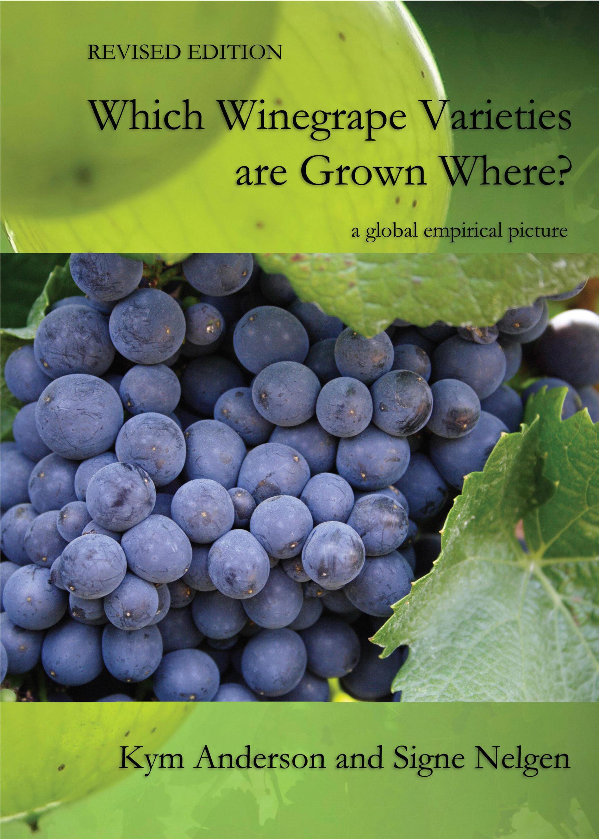 Book cover - Which Winegrape Varieties are Grown Where?