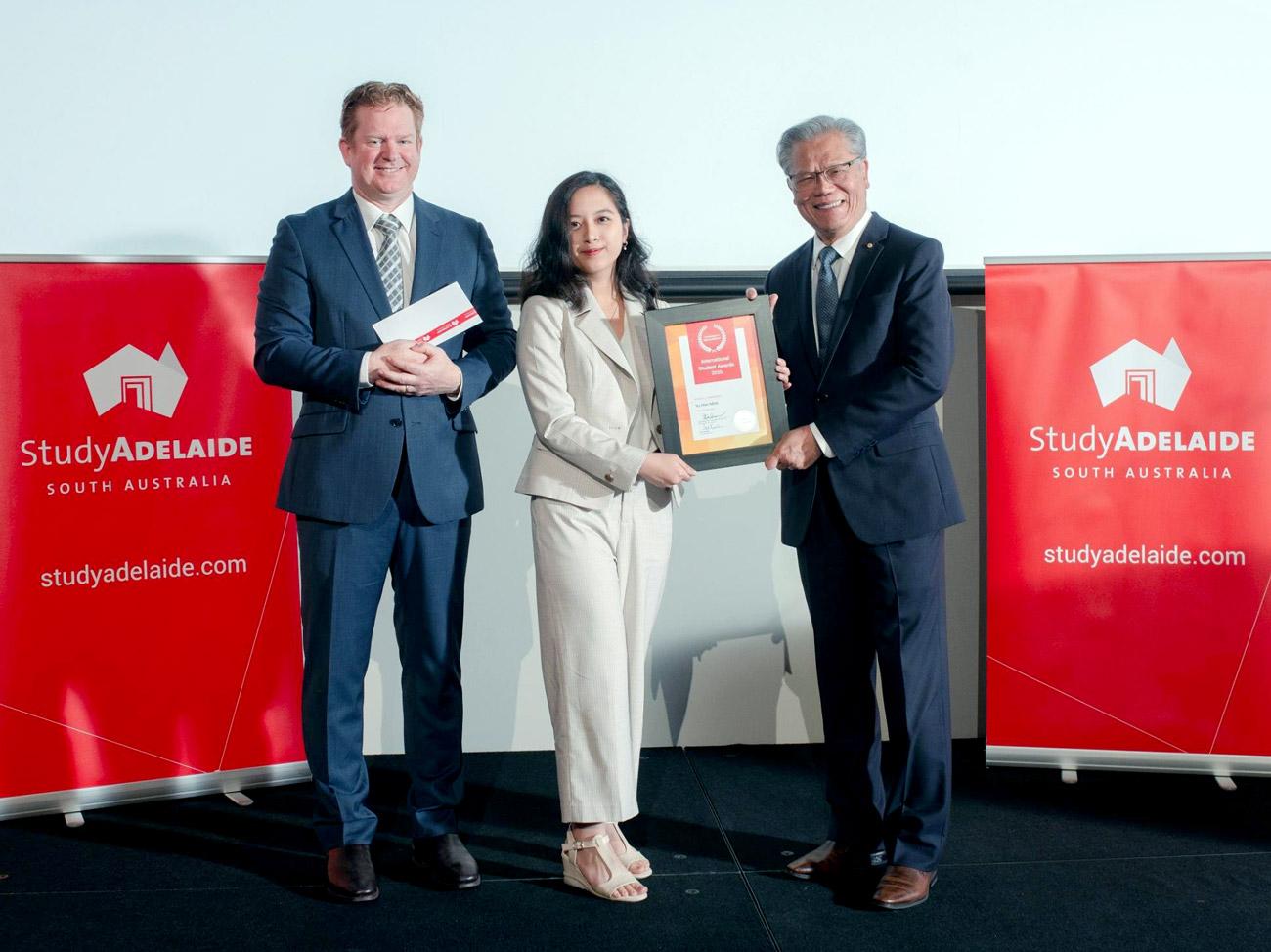 Hien Minh (Jean) Vu - StudyAdelaide award