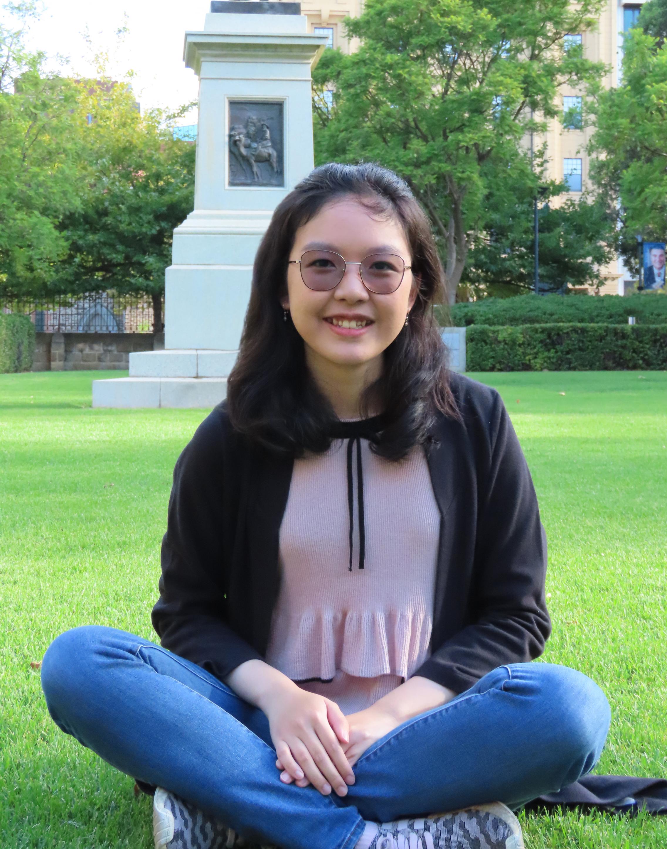 School of Mathematical Sciences student, Eunice Blessica Yuwono