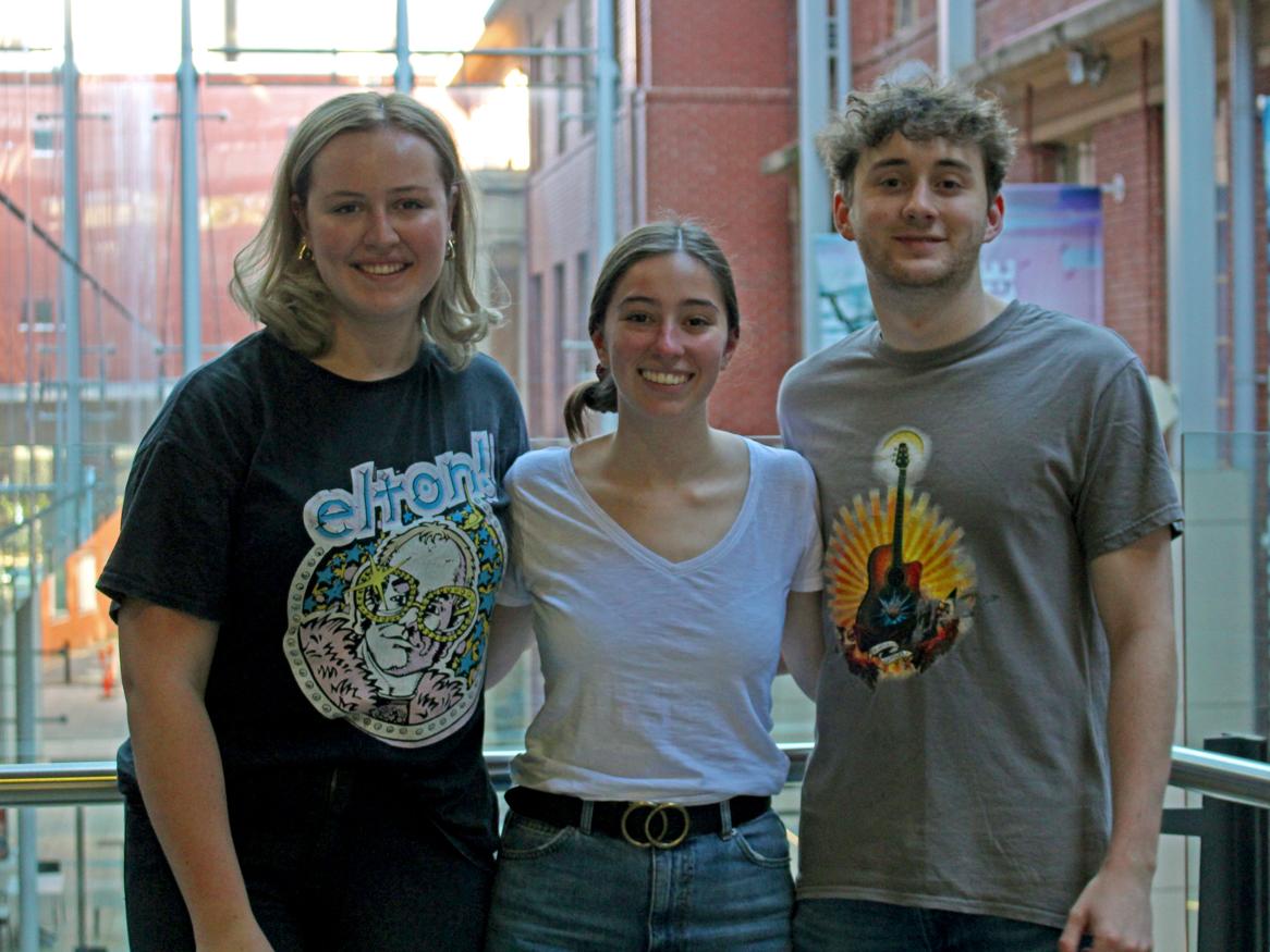Teresa Kelly, Sam Schultz and Rebecca Shaw - EWB
