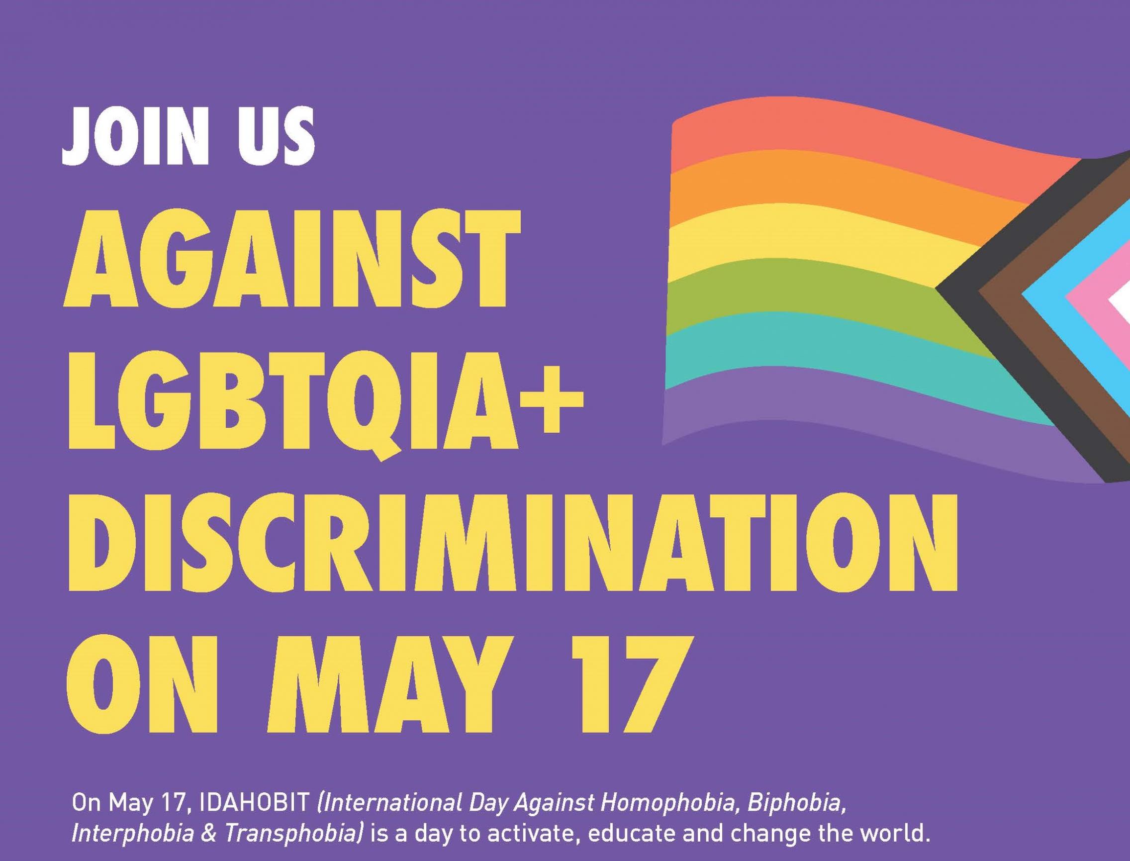 IDAHOBIT Social: Join us on may 17